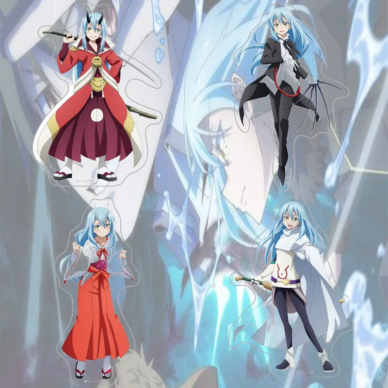 That Time I Got Reincarnated as a Slime 15CM Classic Anime Scene Acrylic Stand Figure Tabletop Display Ornament Keychain