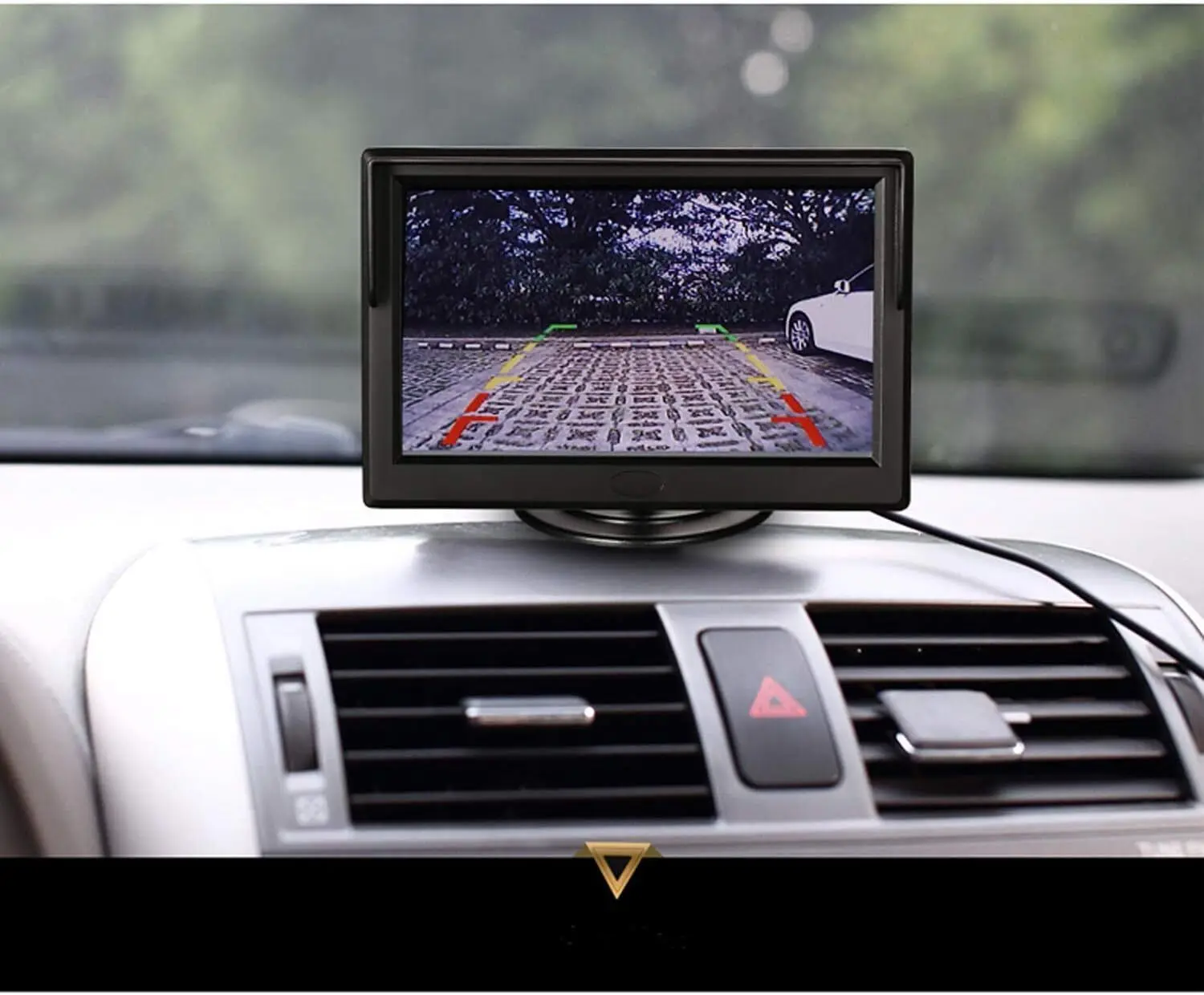 5 Inch 800X480 TFT LCD HD Screen Monitor with Dual Mounting Bracket for Car Backup Camera/Rear View/DVD/Media Player Car Styling