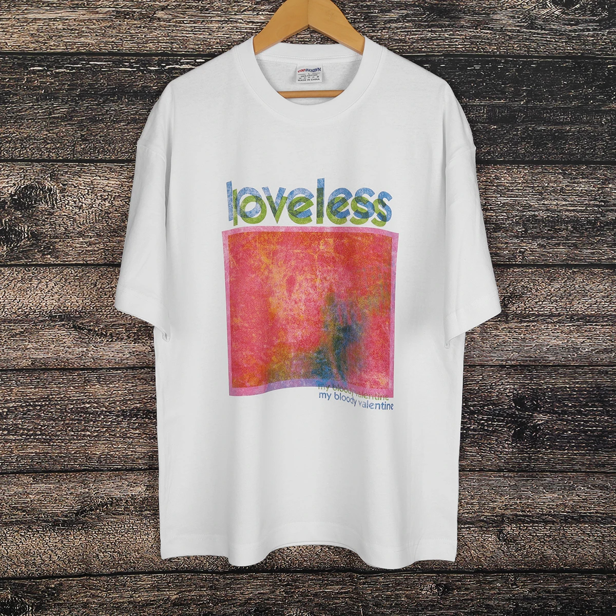 My Bloody Valentine T-Shirt Men's Cotton Print Casual Tee