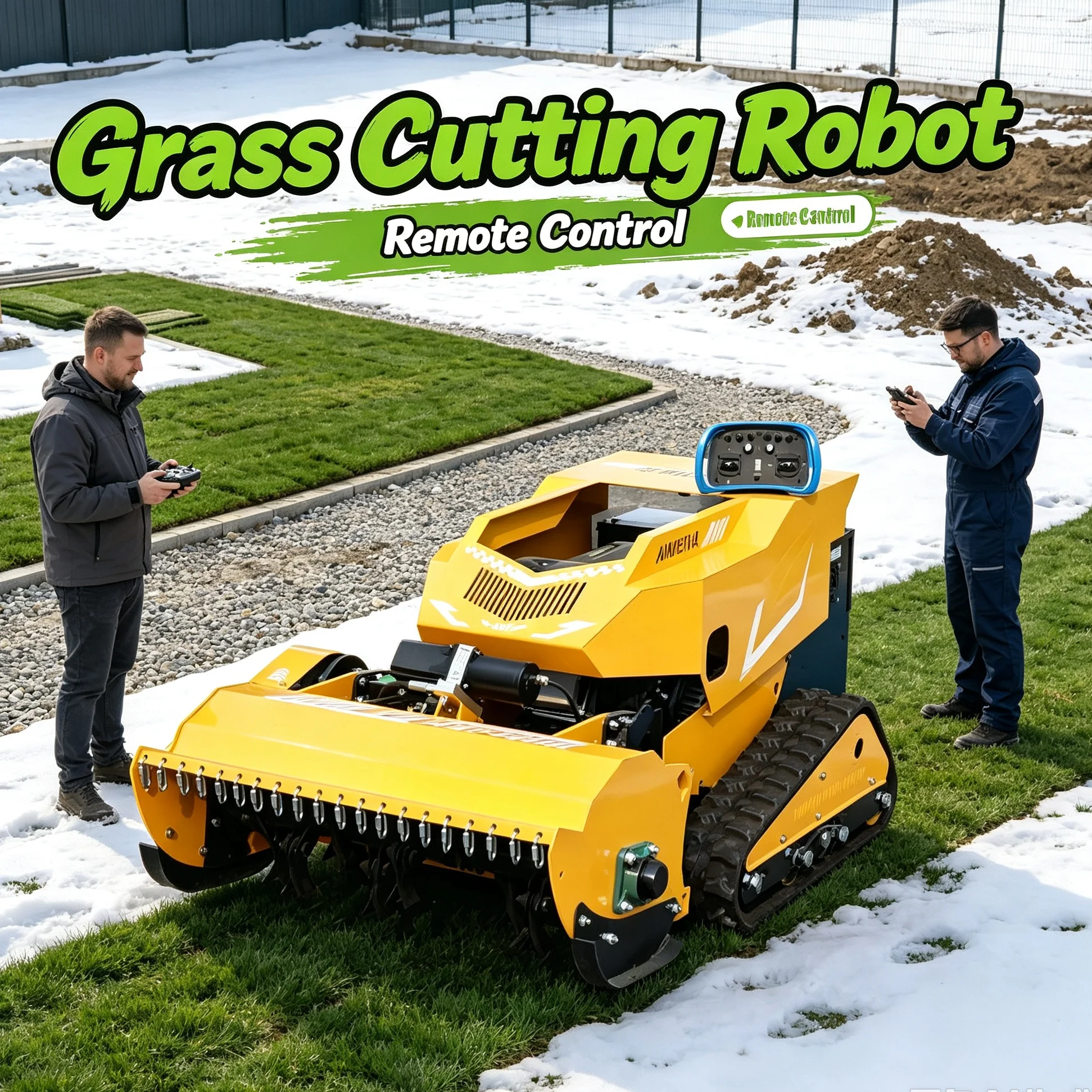 Customized 800SM zero turn intelligent lawn mower for villa courtyard lawn, single‑cylinder four‑stroke engine