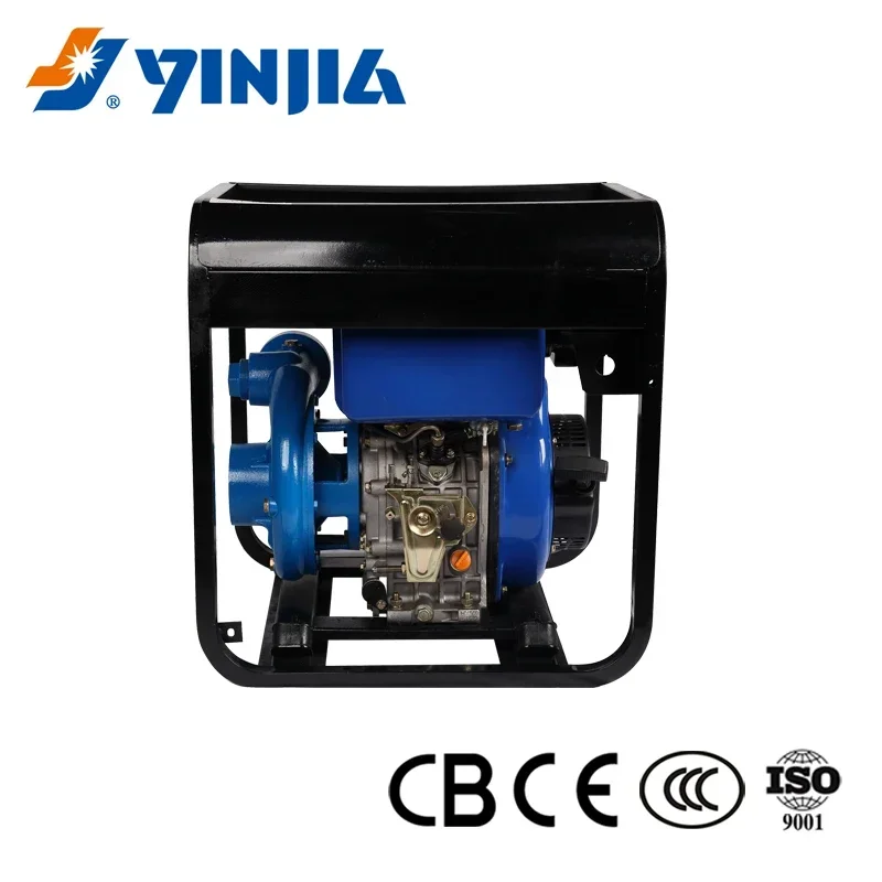 

НОВЫЙ 2-дюймовый водяной насос высокого давления на большие расстояния, чугунный дизельный двигатель, насос для пожаротушения