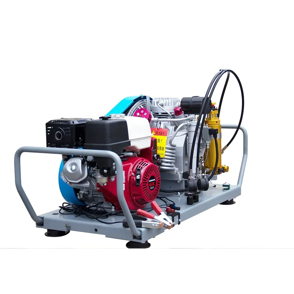 300 Bar 4500psi High Pressure Portable Breathing Scuba Diving Air Compressor SCW-265P