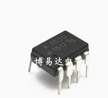 

100%New A3020 A 3020V HCPL-3020V DIP8