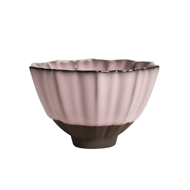 Japanese cherry pink ceramic cups petal cups personal exclusive high-grade tea lamp gift