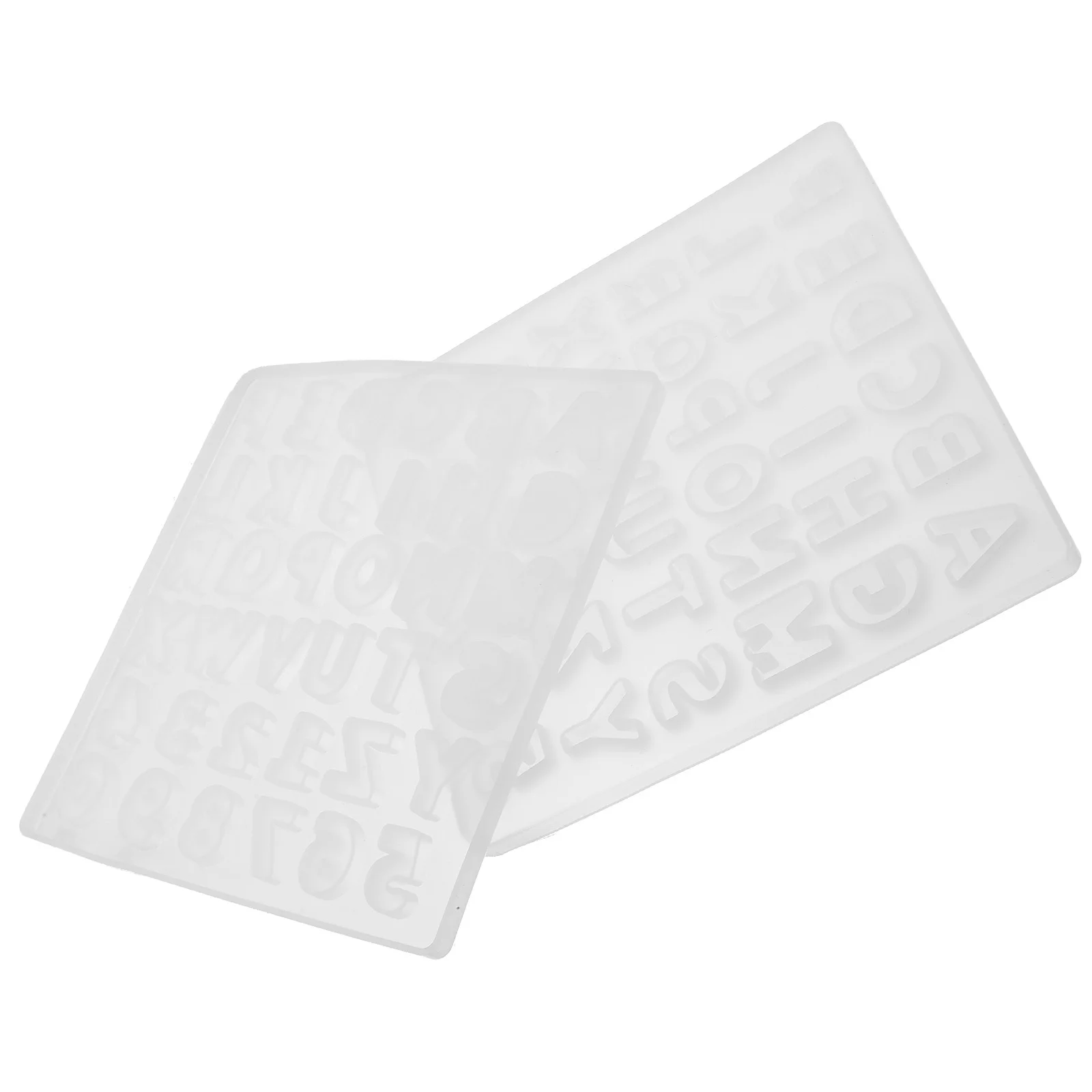 

2 шт., силиконовые формы с алфавитом и цифрами, сделай сам, ювелирные изделия, кулон, форма для изготовления кристаллов, эпоксидная смола, принадлежности для рукоделия ручной работы для подвешивания брелка