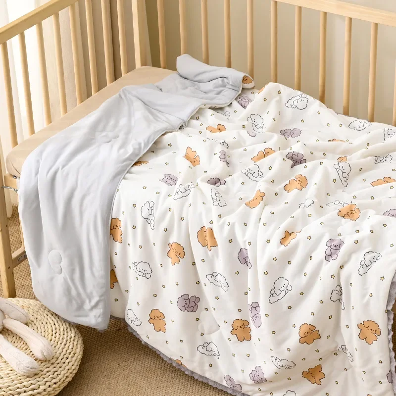 Infant Children Quilt Kindergarten Special Small Quilt Air Conditioning Nap Small Quilt Baby Quilt Soft Machine Washable Blanket