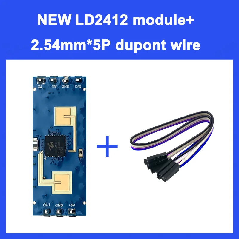 HLK-LD2412 HLK-LD2410B 24G 9m Human Presence and Motion Sensor Long Distance and Larger Angle Radar FMCW Ranging Module CE FCC - Image 4