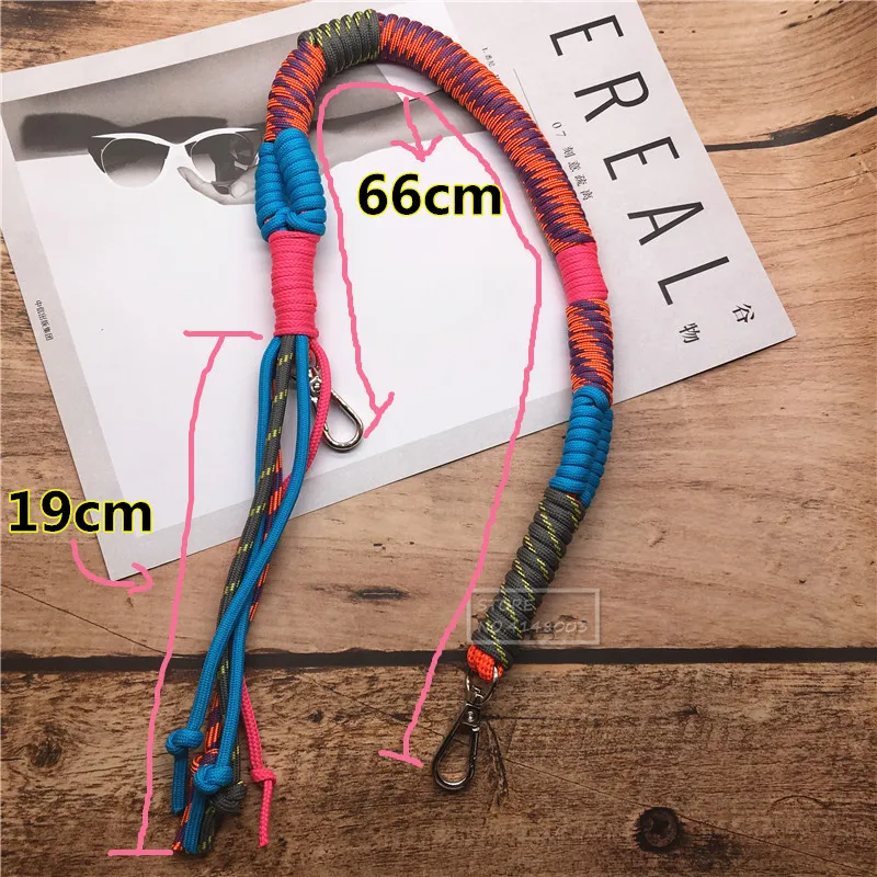 New Braided Lanyard For Making DIY Strap Cotton for Handbag Belts Strap Phone Charm Accessories  Keyring Trousers Decoration