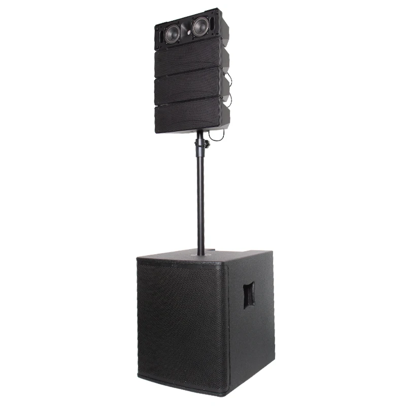 Portable 1400W Line Array Sound System Professional Loudspeaker With DSP Bluetooth For Concerts & Conferences