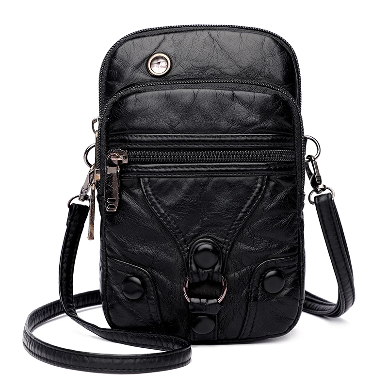 

Vintage Women Crossbody Bag 2022 Fashion Female Crossbody Bags For WomenBrand Leather Messenger Bag Designer Shoulder Bag