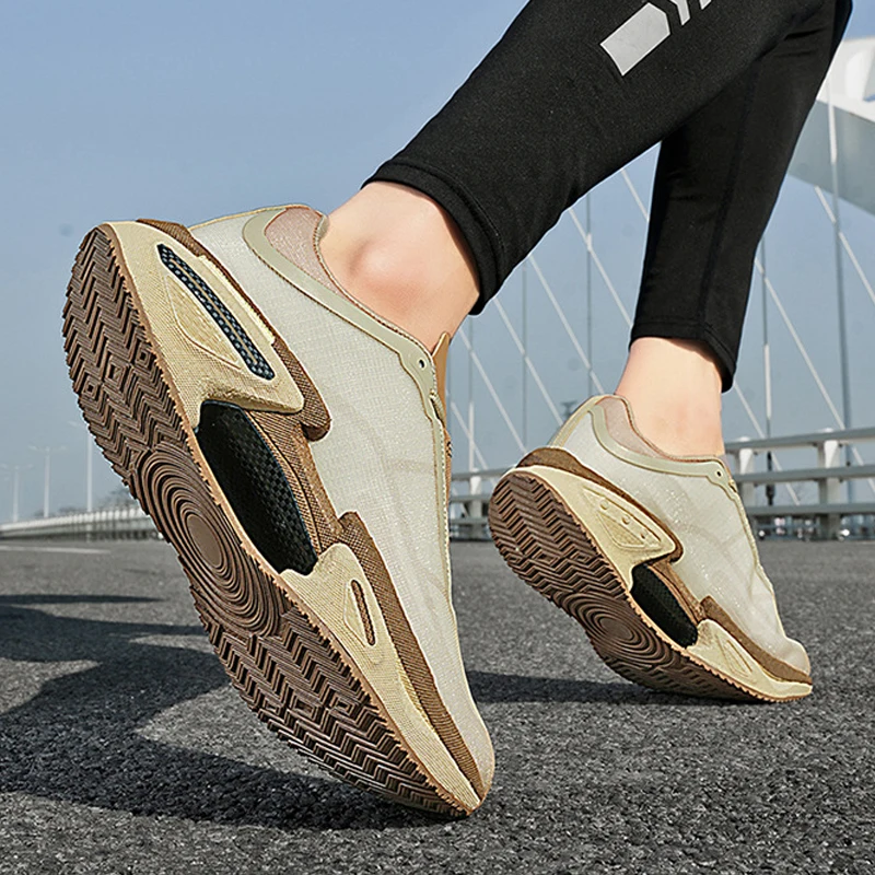 Hot Sales New Running Shoes Men Lightweight Cushioning Sneakers Outdoor Athletic Jogging Anti Slip Tennis Shoes Women Size 36-46