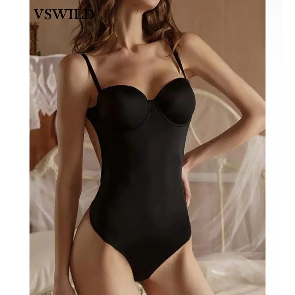 Fajas entrenador de cintura de una pieza corsé moldeador adelgazante Shapewear Lencería con sujetador ropa de mujer Body de Control Abdominal