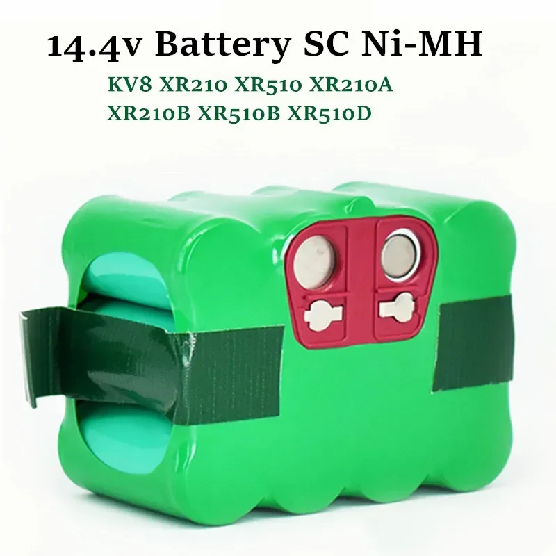 

14.4V Battery SC Ni-MH Rechargeable Battery Pack Vacuum Cleaner Sweeping Robot for KV8 XR210 XR510 XR210A XR210B XR510B XR510D