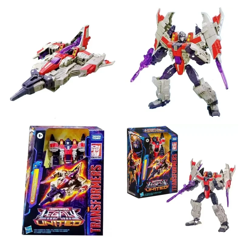 

Takara Tomy Hasbro Transformers Legacy Evolution RiD Robots in Disguise Deluxe Starscream Action Figure Collection Toys 17cm