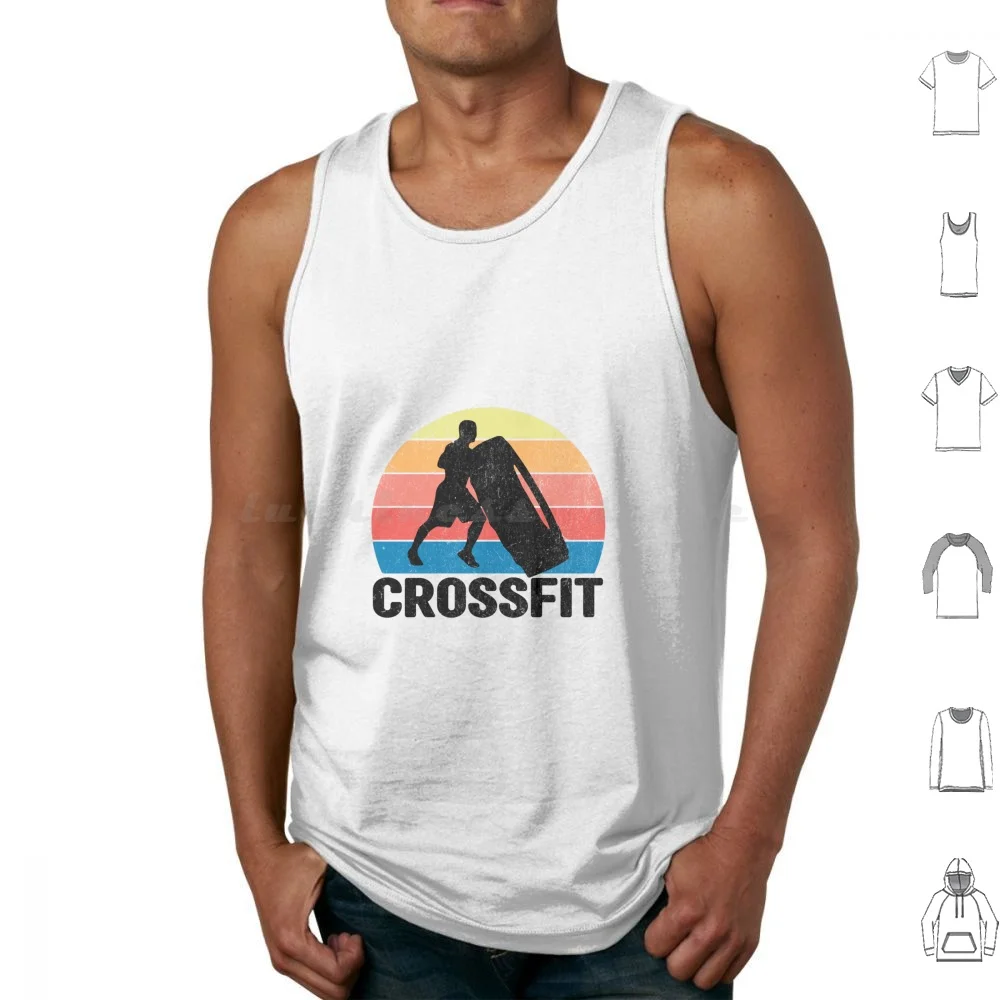 Tank Tops Print Cotton Building Bodybuilding Games Workouts Diet Diets Exercise Fitness Fitness Equipment Gym Workout