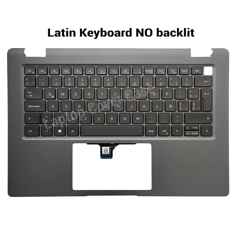 NUOVA tastiera US/latino/spagnolo/UK retroilluminata per Dell Latitude 3440 E3440 custodia superiore con poggiapolsi 0R2DCD