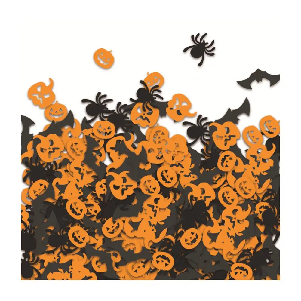 

Practical Halloween Party Decorations Halloween Party Confetti Decoration Set with Pumpkin Cat Witch Bat for Spooky for Props