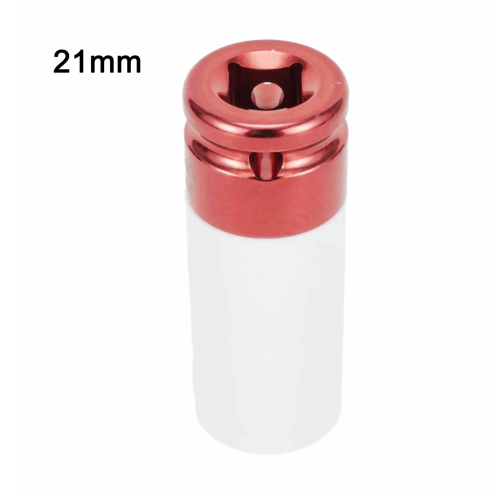 17mm 19mm 21mm Hex Sockets Colorful Sleeve Tire Protection Sleeve Wall-Deep Impact Nut Socket Alloy Wheel Pneumatic Wrench Tire