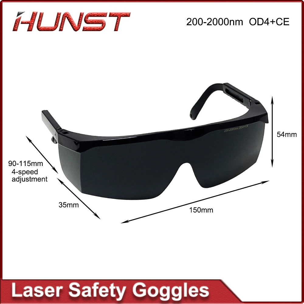 Imagem -02 - Hunst-uv Beleza Cabelo Remoção Laser Capa Protetora Óculos Eletrostáticos Od4 Mais ce 2002000nm