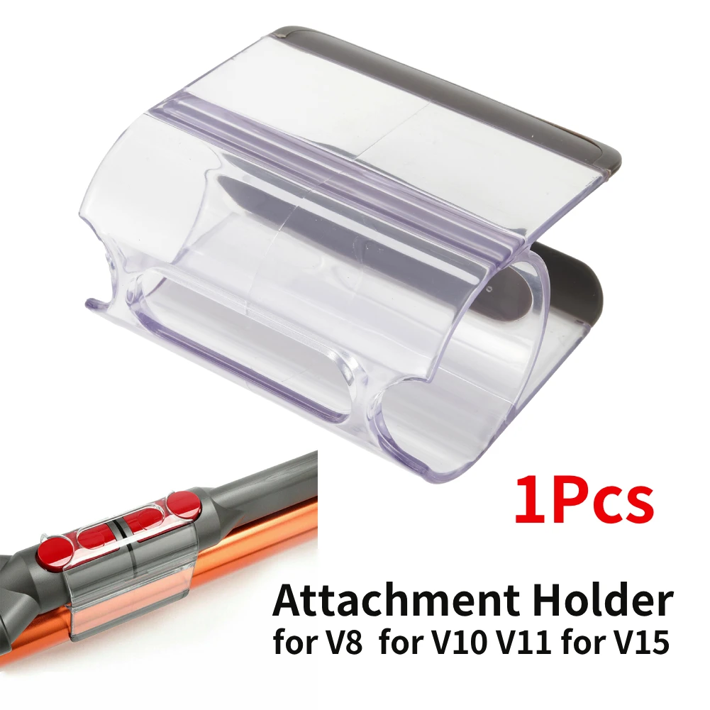 1Pcs Clear Attachment Holder Plastic Clip For V7 For V8 For V10 V11 For V15 Vacuum Cleaner Robot Cleaning Accessories Tools