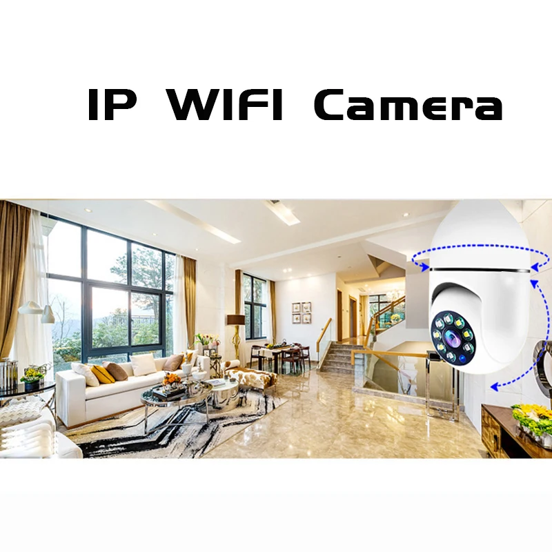 Smart Home Wifi Security Camera 1mp Hd With Auto Tracking Night Vision_voghion.com