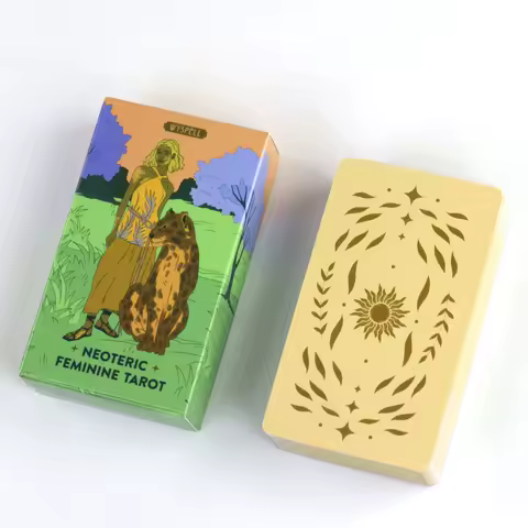 10.3*6cm Neoteric Feminine Tarot Deck &ndash; 78 Pcs Modern Borderless Tarot Cards