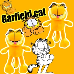 25cm-40cm Garfield Cute Fat Cat Kawaii Soft Animal Cat peluche Kawaii bambini che accompagna il sonno compleanno regalo di natale