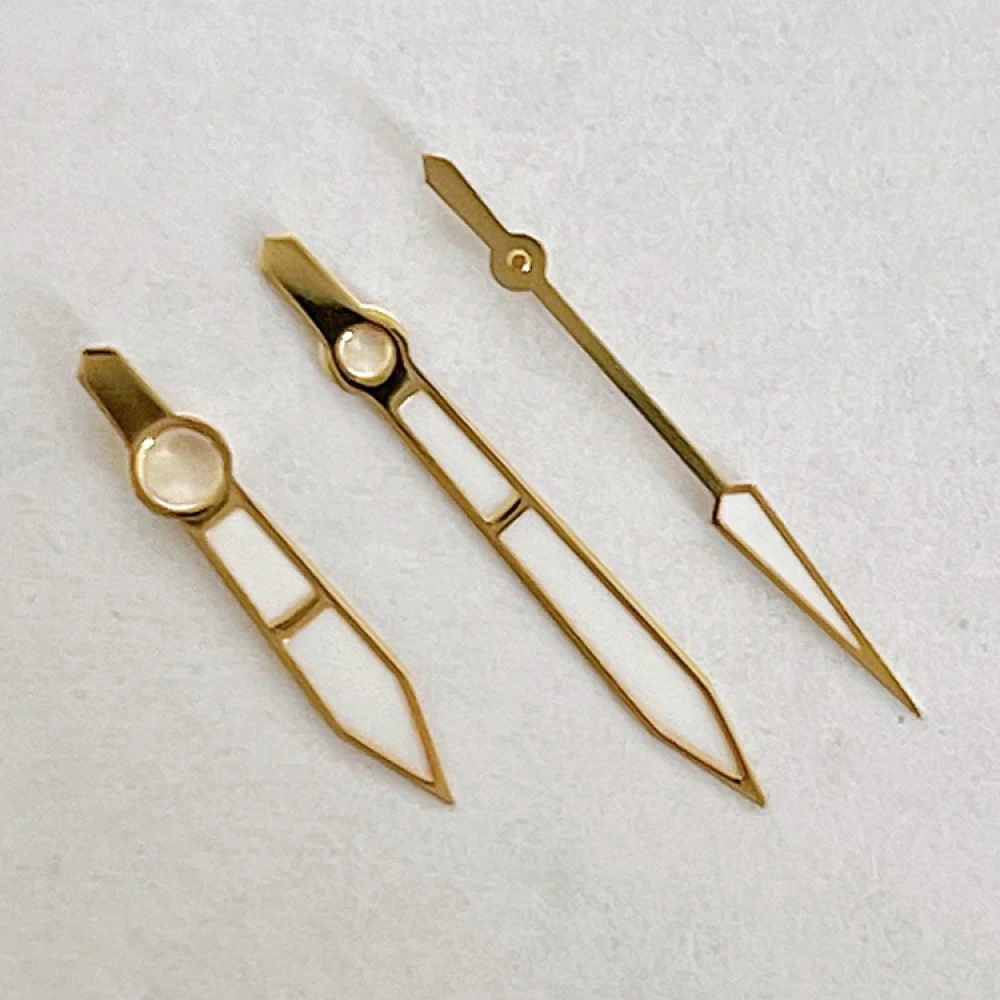 

3PCS Green Luminous Watch Hands 8x 12x 12.5MM Sword Shape Needle Replacement Watch Parts for Japan NH35/36/4R/7S Movement