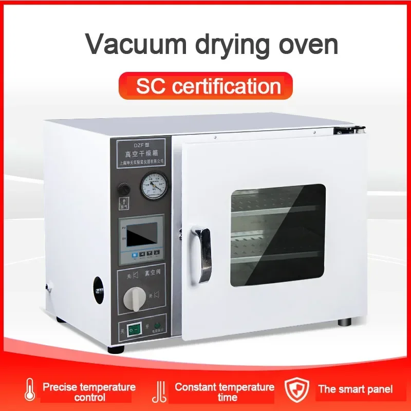 

Digital Display Vacuum Drying Oven Double Partition Small Industrial Food Drying Machine For Laboratory Research 600W 220V