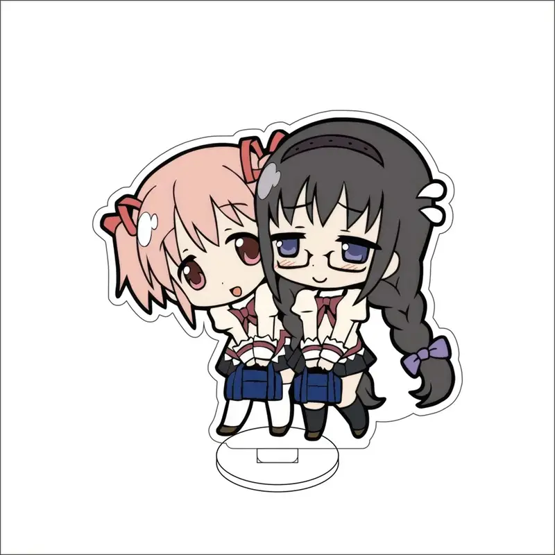 10CM Charm Anime Puella Magi Madoka Magica Acrylic Stand Model Cosplay Characters Ornament Accessories Goods Collection Gifts - Image 10