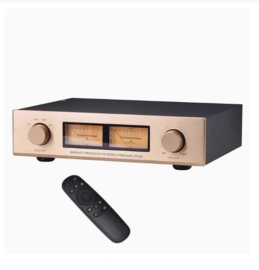 Copy High-end Accuphase C245 Circuit, Fully Balanced Preamplifier,HiFi Preamplifier With Remote Control,RCA*2: XLR*2