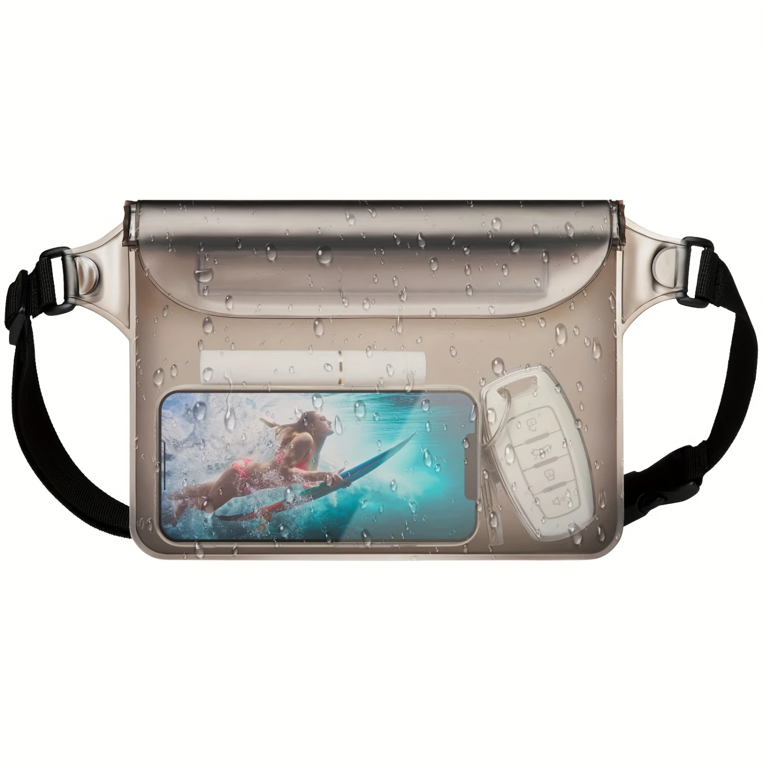 Ultimate Waterproof Phone Case - Durable and Touchscreen-Friendly for Thrilling Swimming, Rafting, and Diving Adventures - Keep 