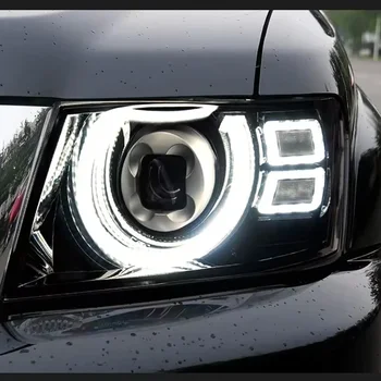 AirowCar Styling Head Lamp For Nissan Patrol Y61 LED Headlight 2005-2022 Headlights Y61 DRL Turn Signal High Auto Accessories
