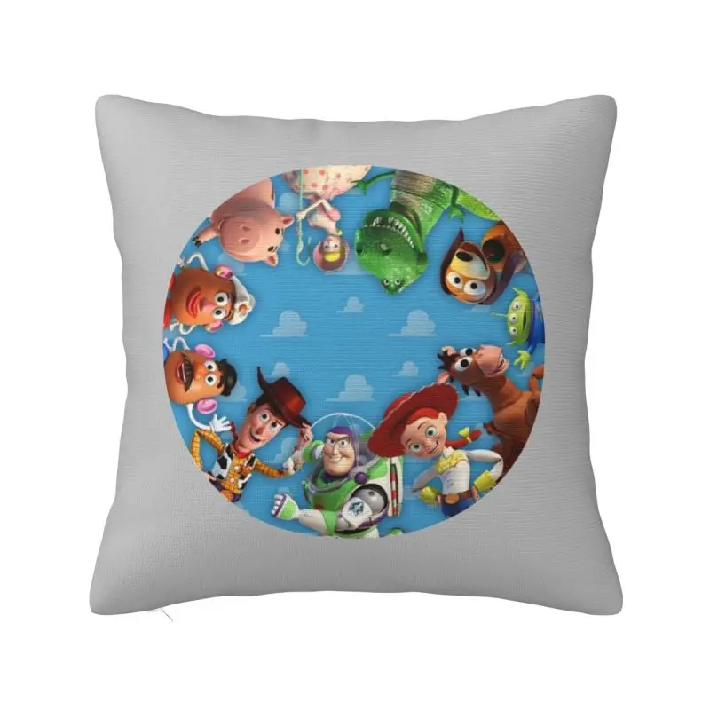 

Наволочка с героями мультфильмов «История игрушек», 40x40 см, чехол для подушек, квадратная наволочка