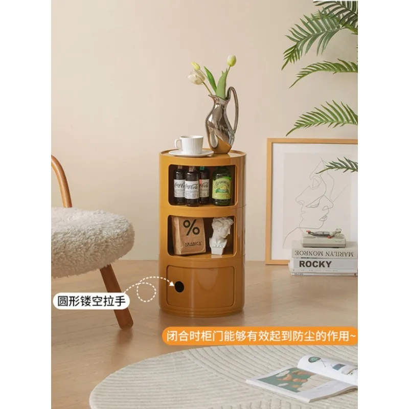 Second-hand side table, creative living room, simple storage rack, corner table, side storage, bedside table, small coffee table