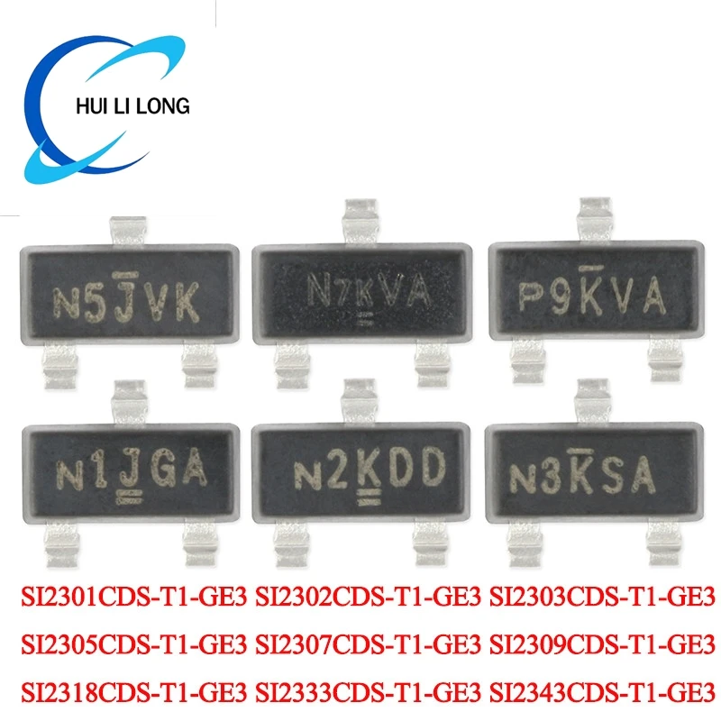 10Pcs SI2301CDS SI2…