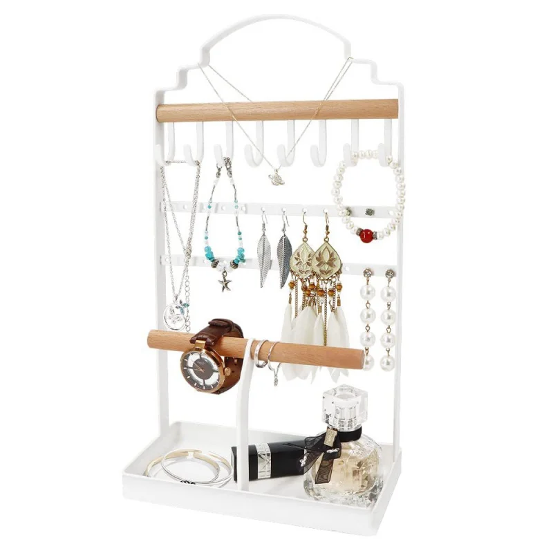 custom.Factory Direct Earring Display Holder Metal Jewelry Storage Organizer Earring Jewelry Display Stand Rack