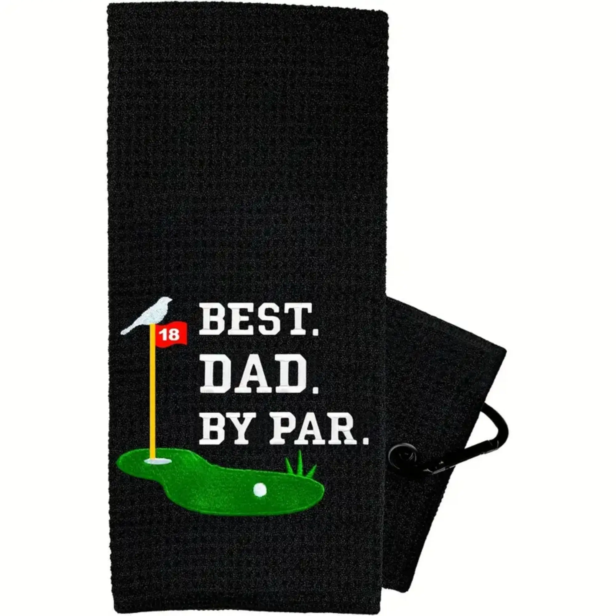أفضل أبي من Par منشفة جولف مطرزة مضحكة أبي منشفة جولف إكسسوارات الجولف للرجال والنساء هدية جولف لعيد ميلاد الأب الجد