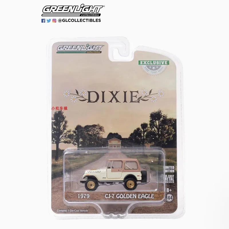 

Diecast 1:64 Scale 1979 CJ-7 Alloy Simulation Metal Car Model Static Collection Decorated Holiday Gifts Toys Souvenir Gift