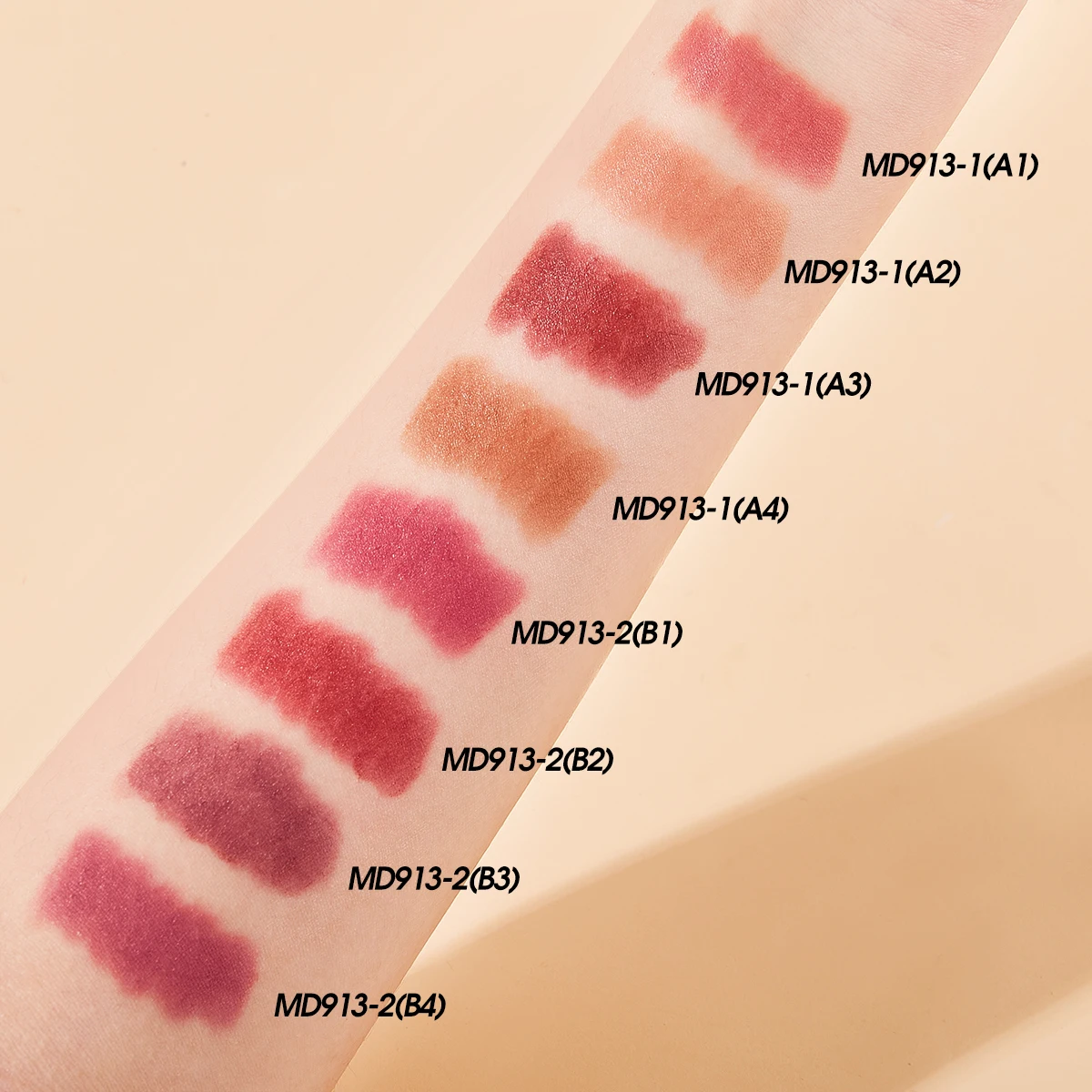 4 في 1 تلوين أحمر الشفاه كومبو كيت المخملية ماتي مثير الأحمر ملابس طويلة Waterpoof غير عصا كوب حريري ناعم صغير الشفاه عصا ماكياج