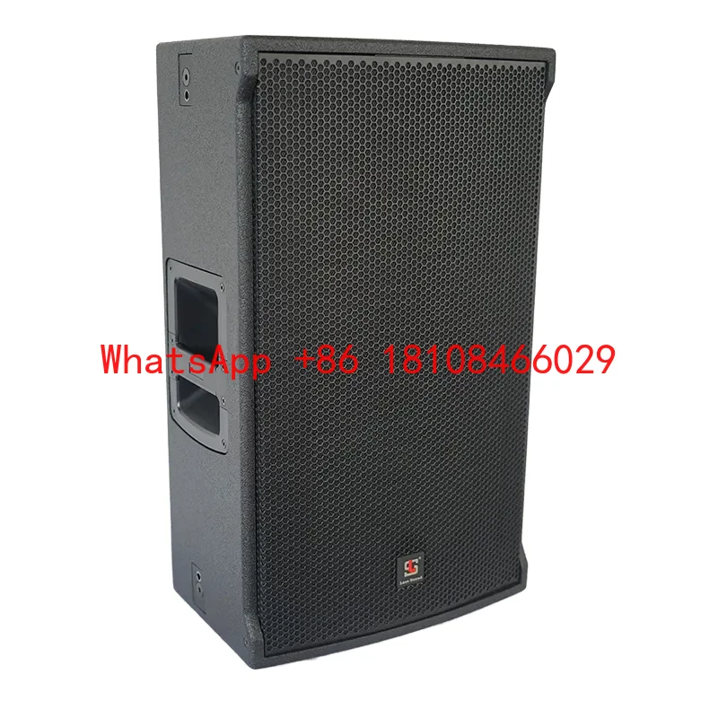 NX45AA Professional PA Sound System 15-Inch Full Range Monitor Speaker Active with 1000W Output Power Single Unit Live Events