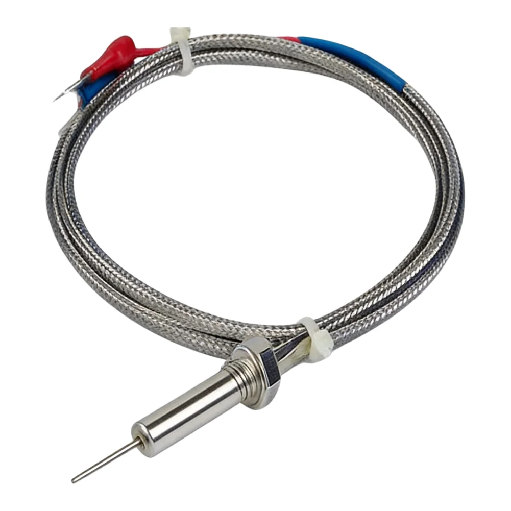 PID Temperature Controller REX-C100 with 40A Relay for K Probe 0-400C Measurement Range and Heat Sink for Production Line Use