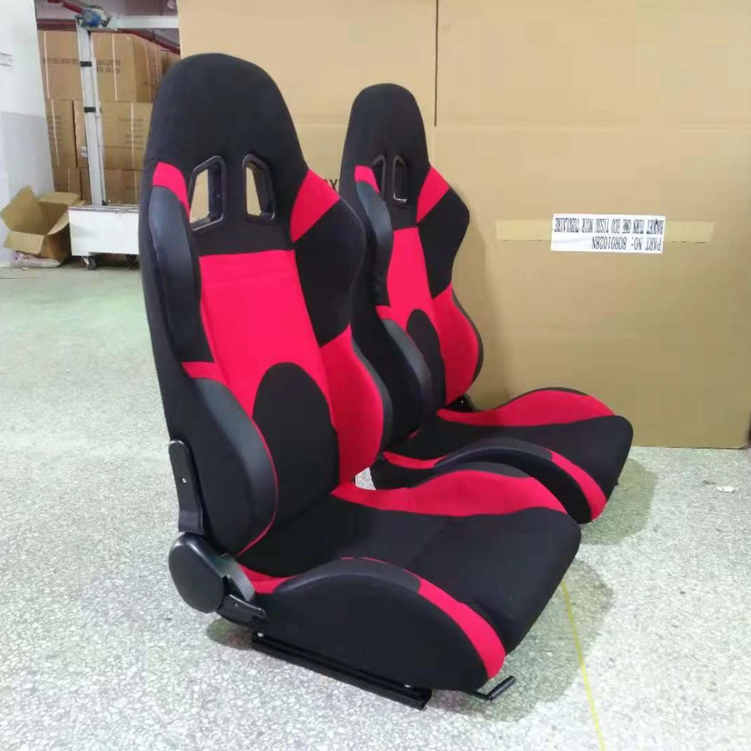 JBR1008 Interior Accessories Luxury Leather Bucket Adjustable Sport Vehicle Racing Car Seats