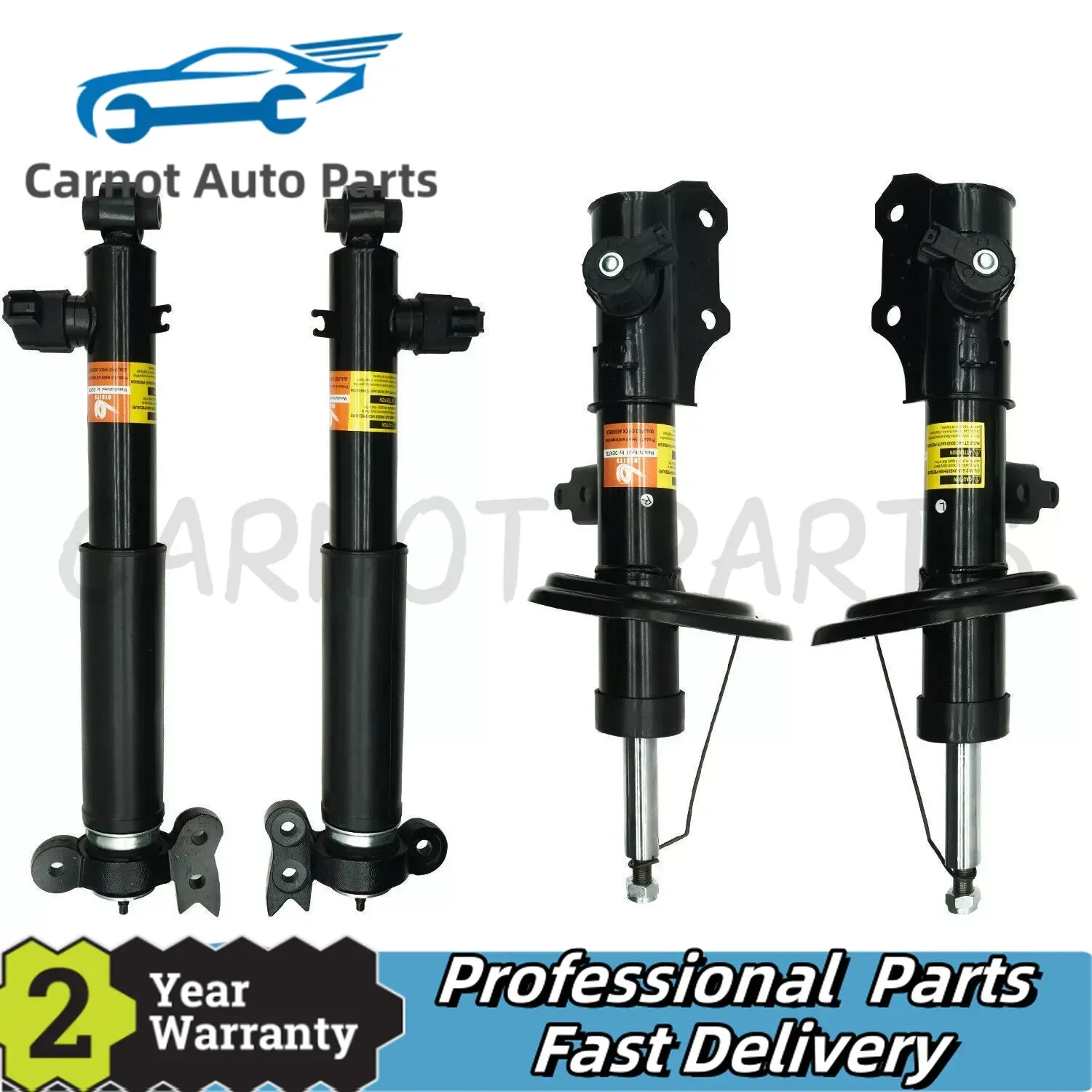 4pcs Front+Rear Shock Absorber Struts for For Cadillac XT5 GMC Acadia 2017-2020 84334454, 84510280, 84510281 84218476