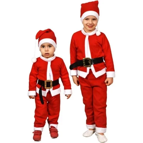 2022 New Top Christmas Santa Claus Costume New Year Baby Costume Christmas Kids Outfit Fast Delivery Hot Sale Free Shipping Fad