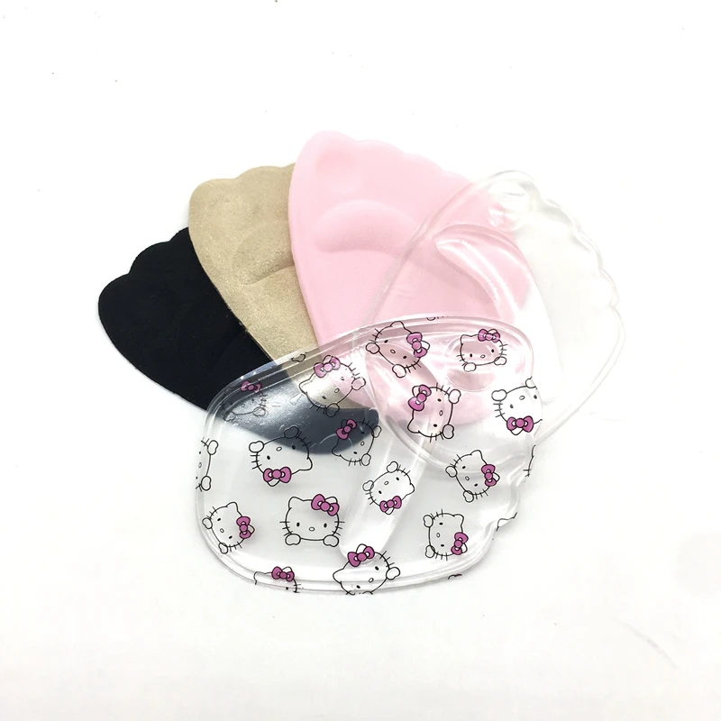 1Pair High Heels Insoles Woman Forefoot Protection Pad Half Yards Pad Silicone Soft Gel Inserting Insole  Female Insert