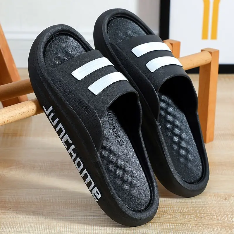 Shoes Slippers For Men Sandals Man House Indoor Outdoor Walk Around Home Platform With Hot Trendy Mascullino Summer Sale Fun