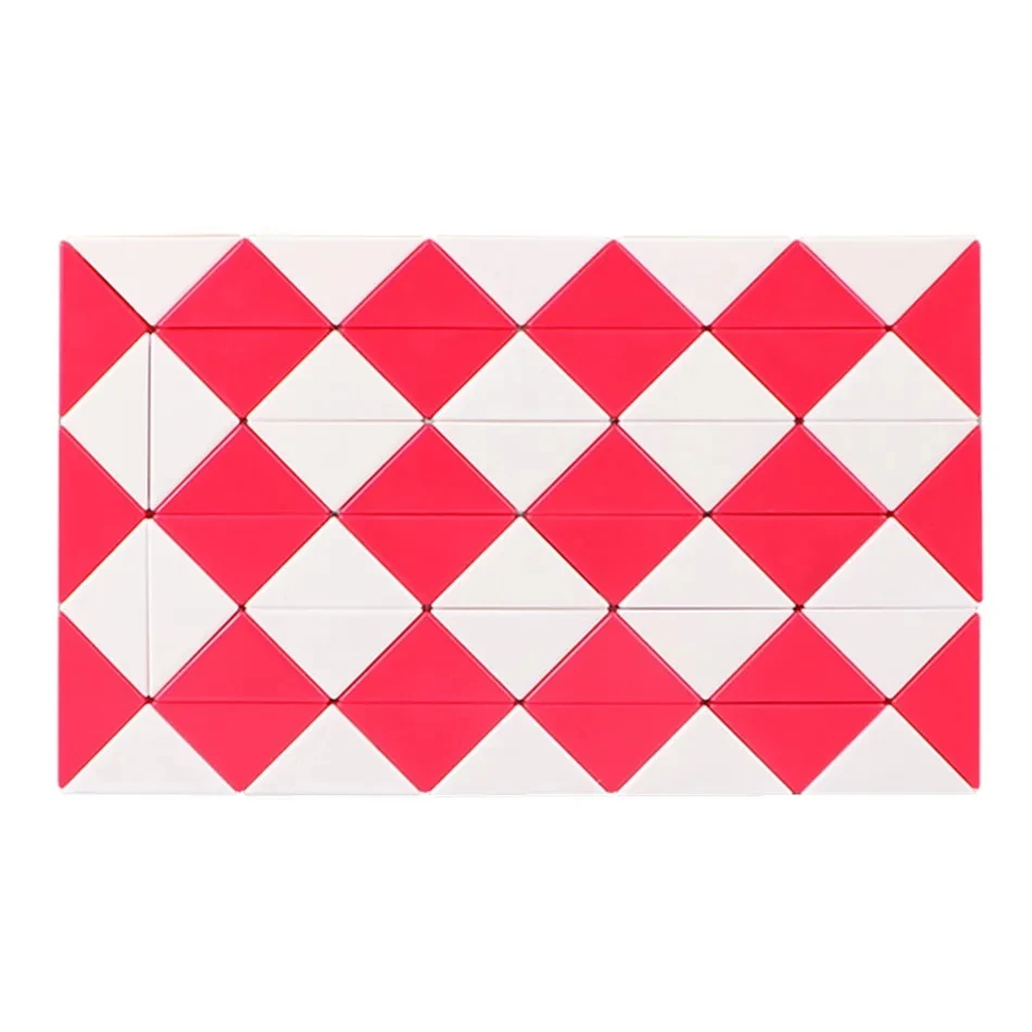 QIYI 60 segmenti cubi di velocità serpente magico 60 segmenti cubi puzzle giocattoli educativi righello magico per bambini Regali di compleanno