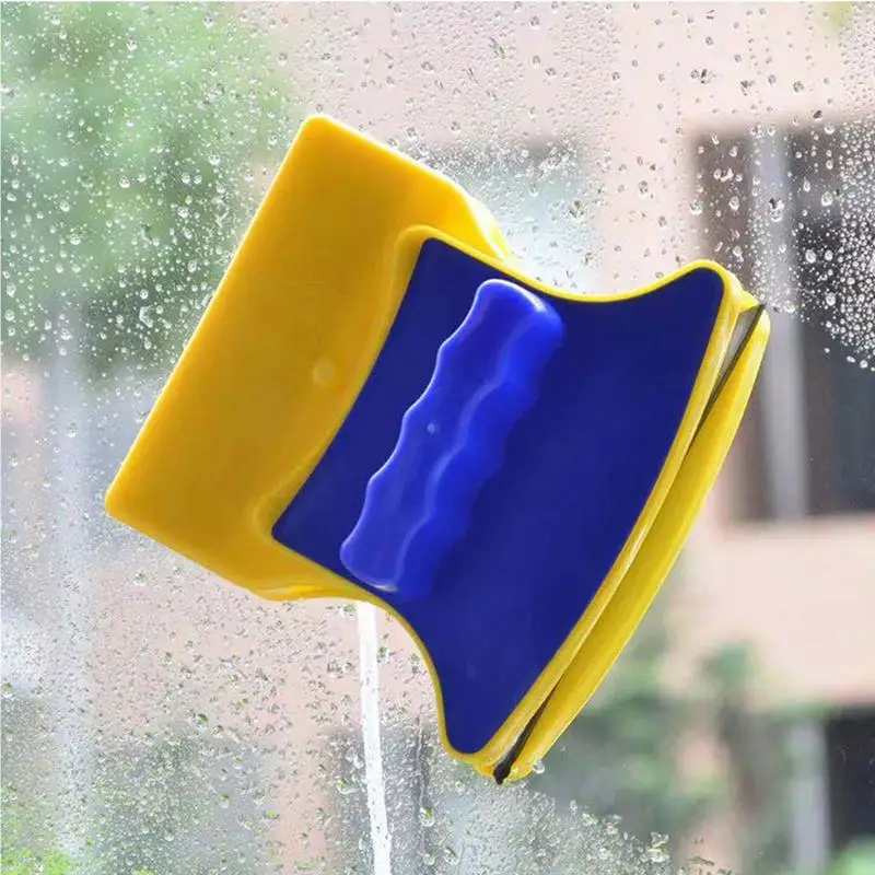3-8mm Magnetic Glass Brush Handheld Double Side Glass Cleaning Brush For Window Cleaning Magic Magnetic Windows Cleaning Tools