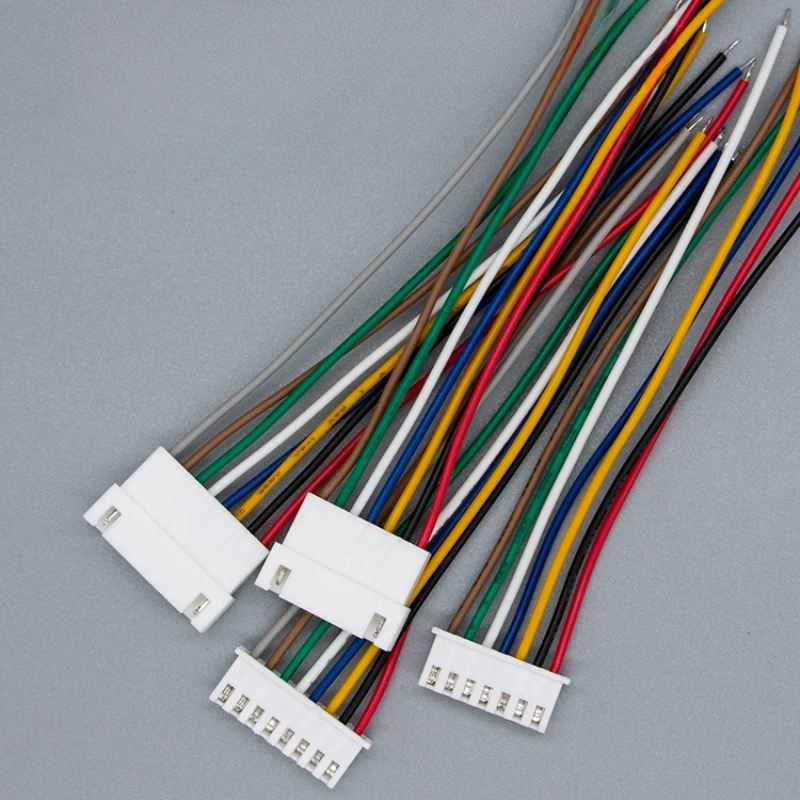 10pcs Jst Xh2.54 Xh 2.54mm Wire Cable Connector 2p/3p/4p/5p/6/7/8/9/10/11/12 Pin Pitch Male Female Plug Socket 10/20/30cm Length
